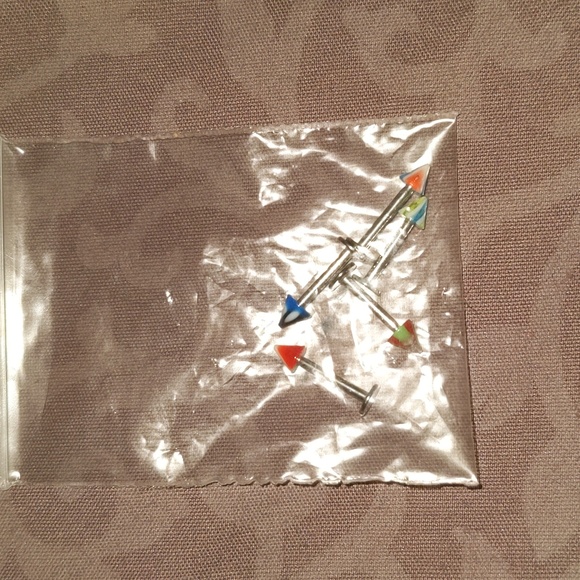 Labret Lip Body Piercings Jewelry Women's Men's Body Piercings Facial Piercings - Picture 2 of 6